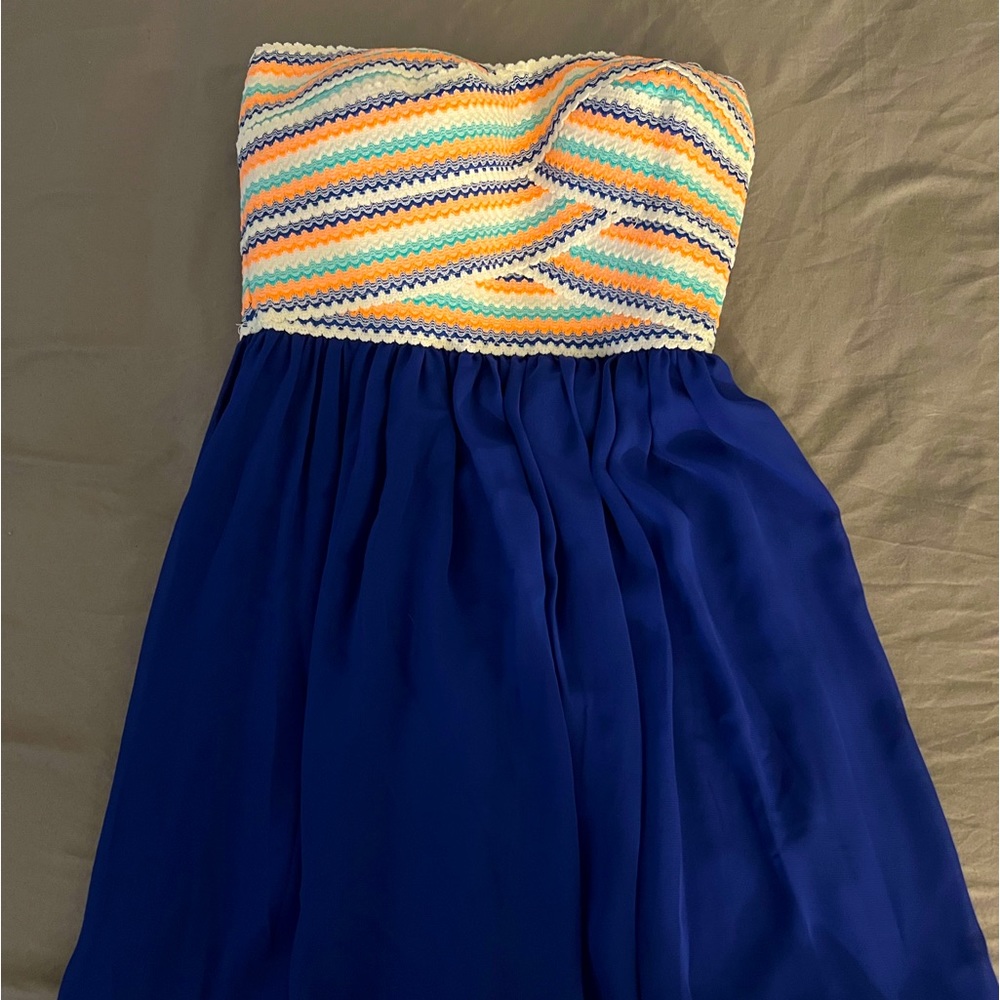 Strapless dress